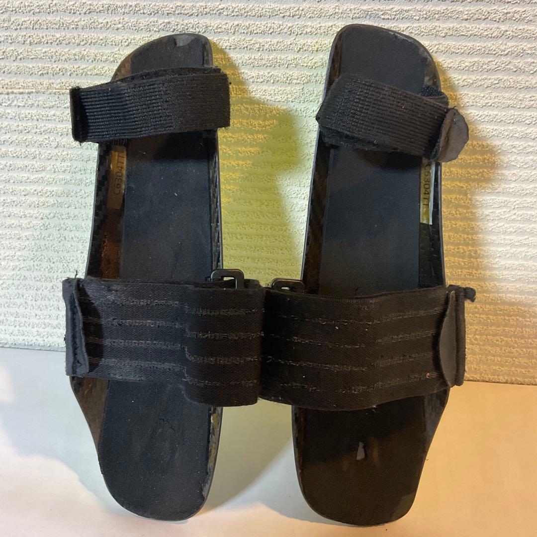 LEKI イエロー・ブラック アームガード カーボン Mサイズ - スキー