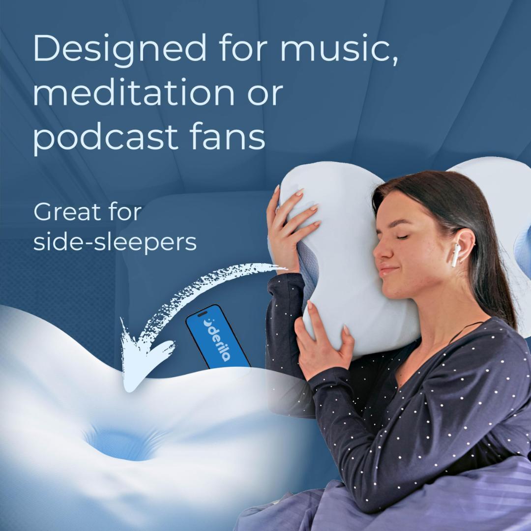 Derila Ergo デリラ エルゴ 枕 快適な睡眠のための頸部ネックピロー