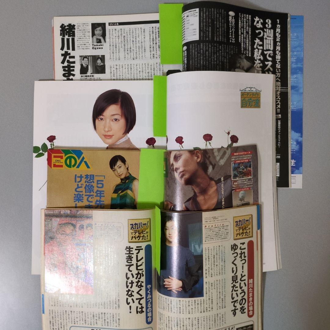 緒川たまき掲載誌（アート系）20冊まとめ売り