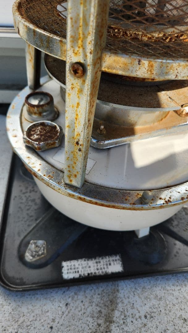 Fujika 屋外用ストーブ メッシュカバー付き石油スト－ブ 現状品