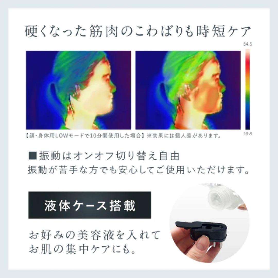 試してみたEMS 【値下中】NIPLUX EMS CARE BRUSH 美顔器NP-ECB24BK LIFT