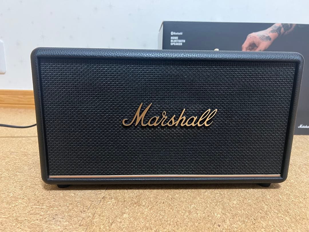 Marshall stanmore III 国内正規品 ケーブルおまけ付き 楽天市場】マーシャル スピーカー STANMORE 3 Bluetooth ブラック +
