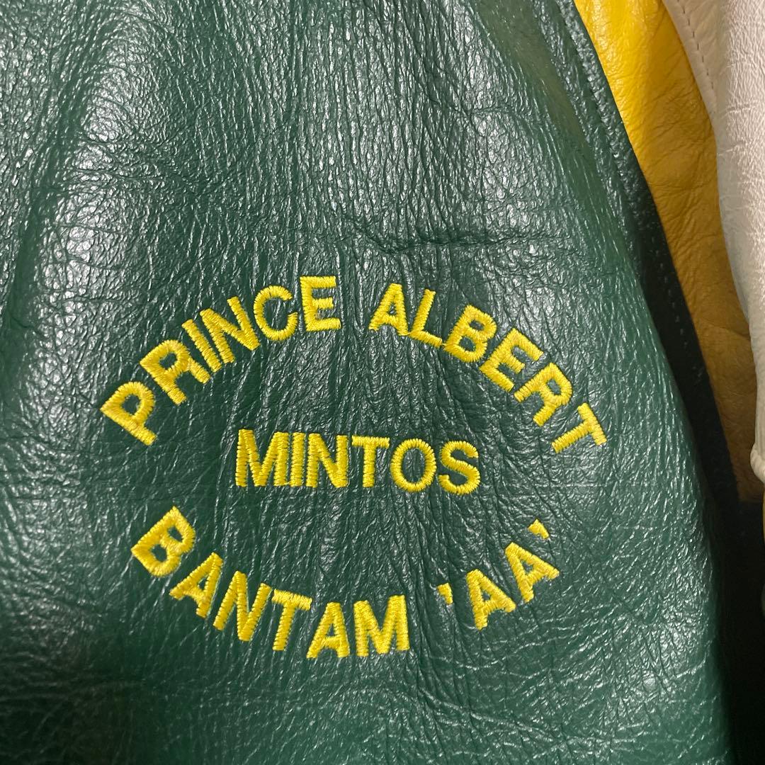 希少オールレザー仕様 ヴィンテージ カナダ製 スタジャン レザー