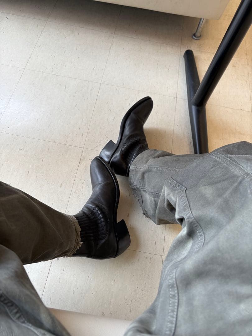 jean -Baptiste rautureau サイドゴアブーツ