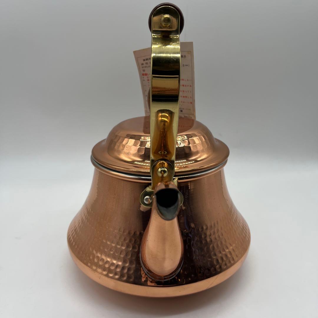 島本製作所 未使用 銅製 コッパーケトル 1.8L 銅製やかん　ヤカン