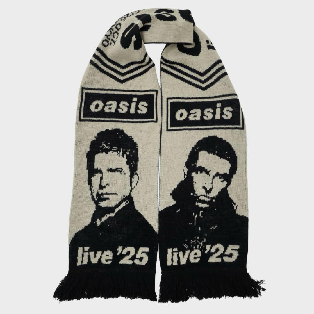 日本限定 Oasis Live 2025 フットボールスカーフ 新品未開封 - メルカリ