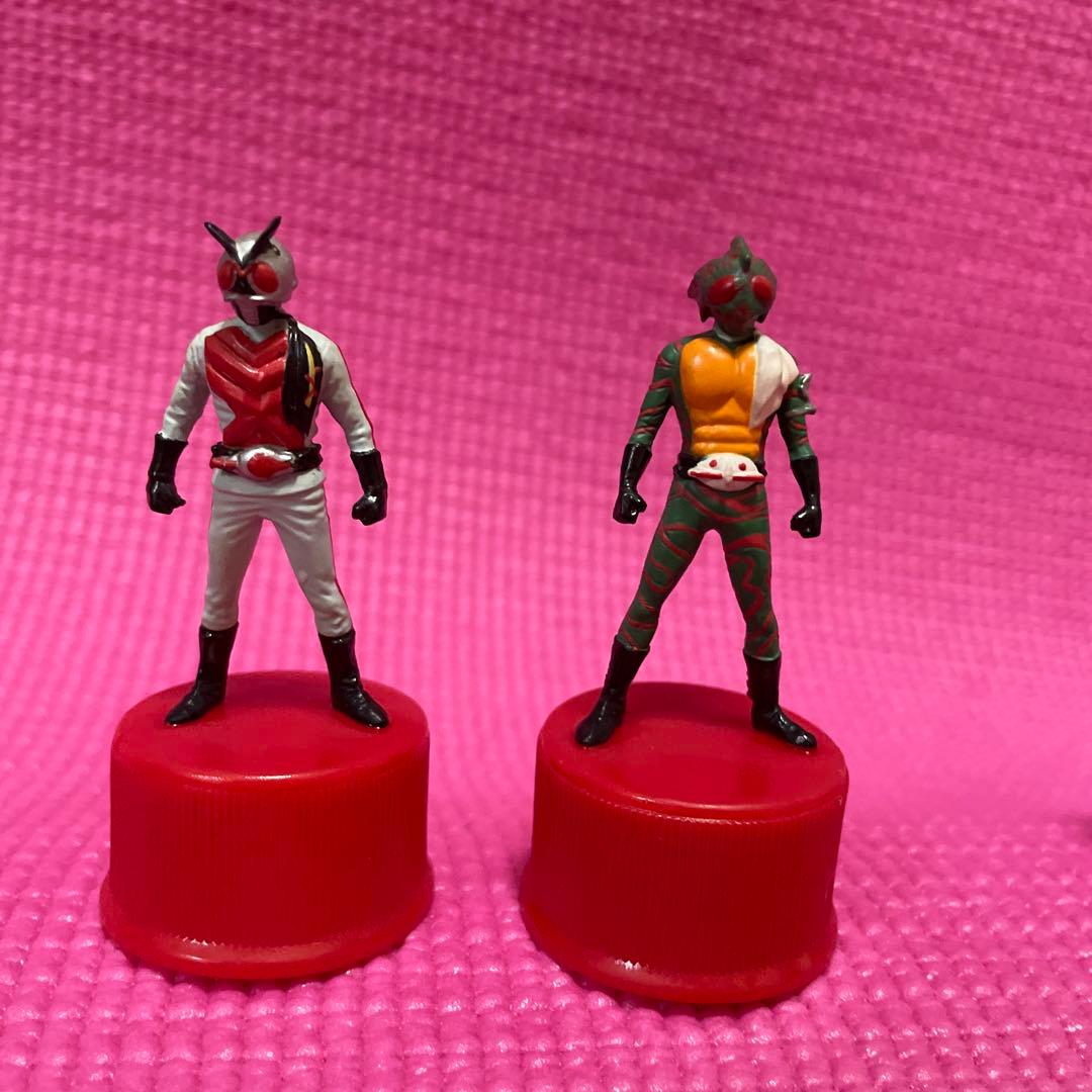 お宝❗️仮面ライダー ペットボトルキャップ17体セット - メルカリ