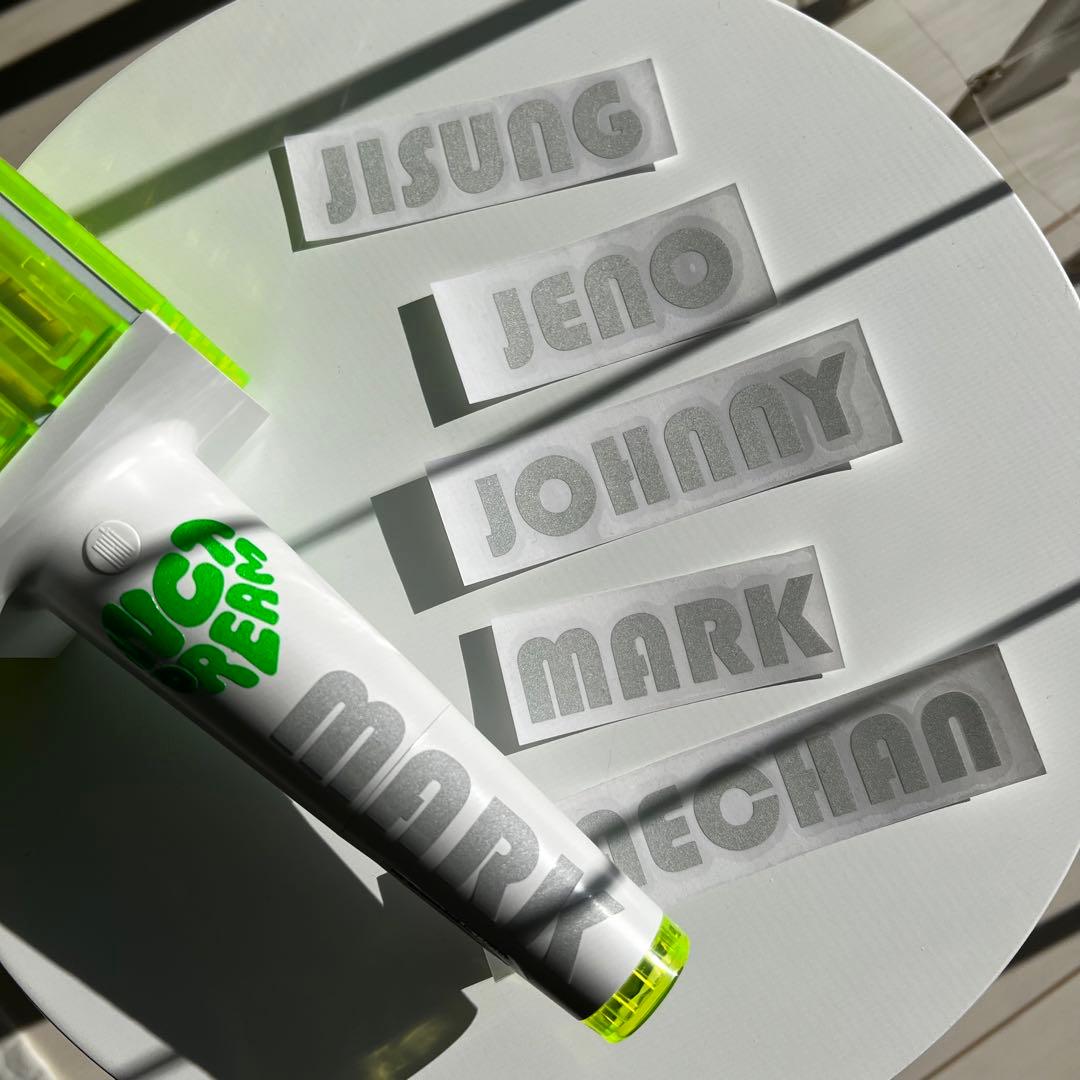 NCT NCT127 NCTDREAM ペンライト ステッカー チソン マーク - メルカリ