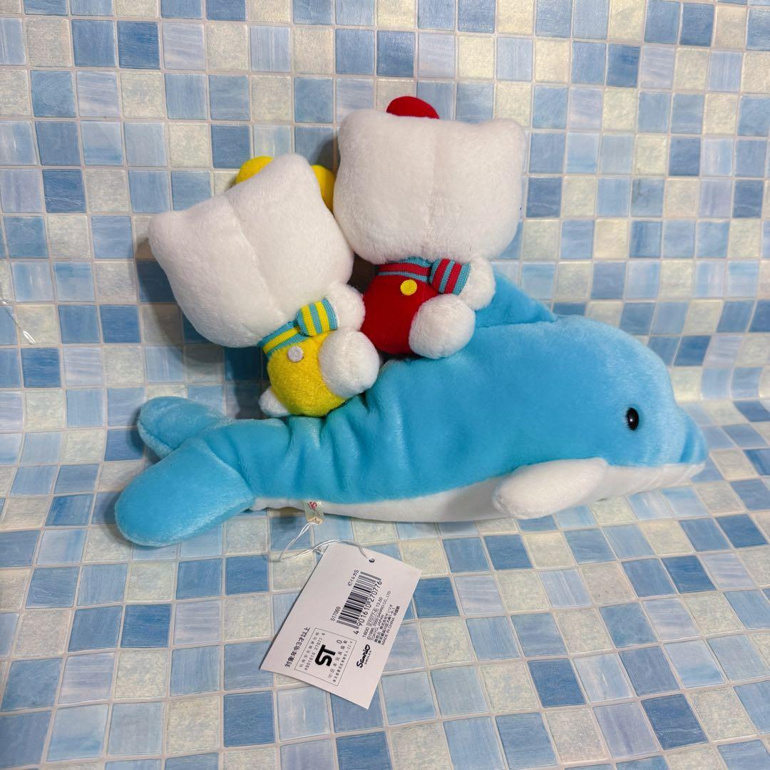 サンリオ ハローキティ イルカキティ＆ミミィ 新品タグ付2000 激レア