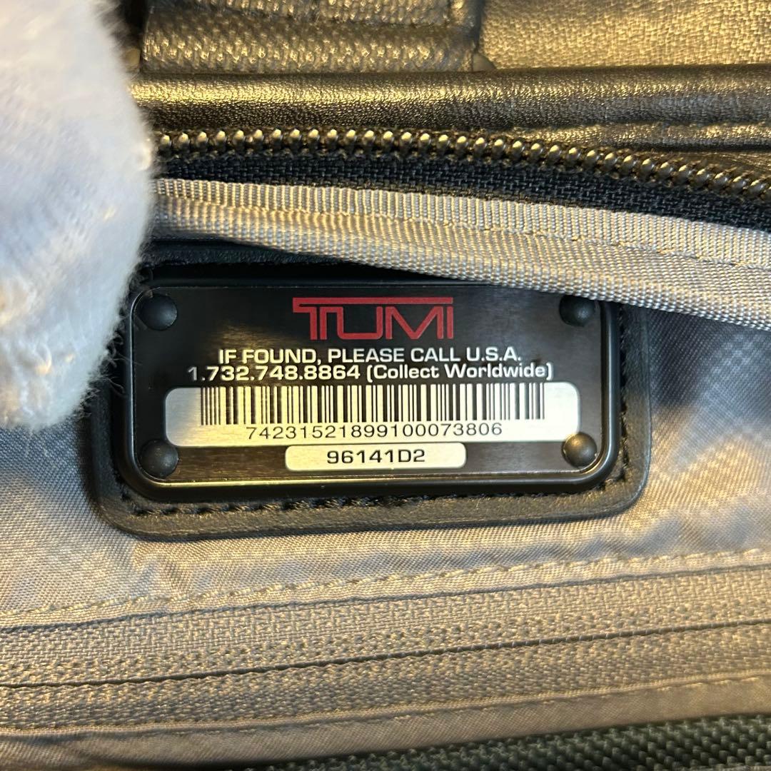 希少】TUMI ビジネスバッグ オールレザー ALPHA 96141D2 廃盤 - メルカリ
