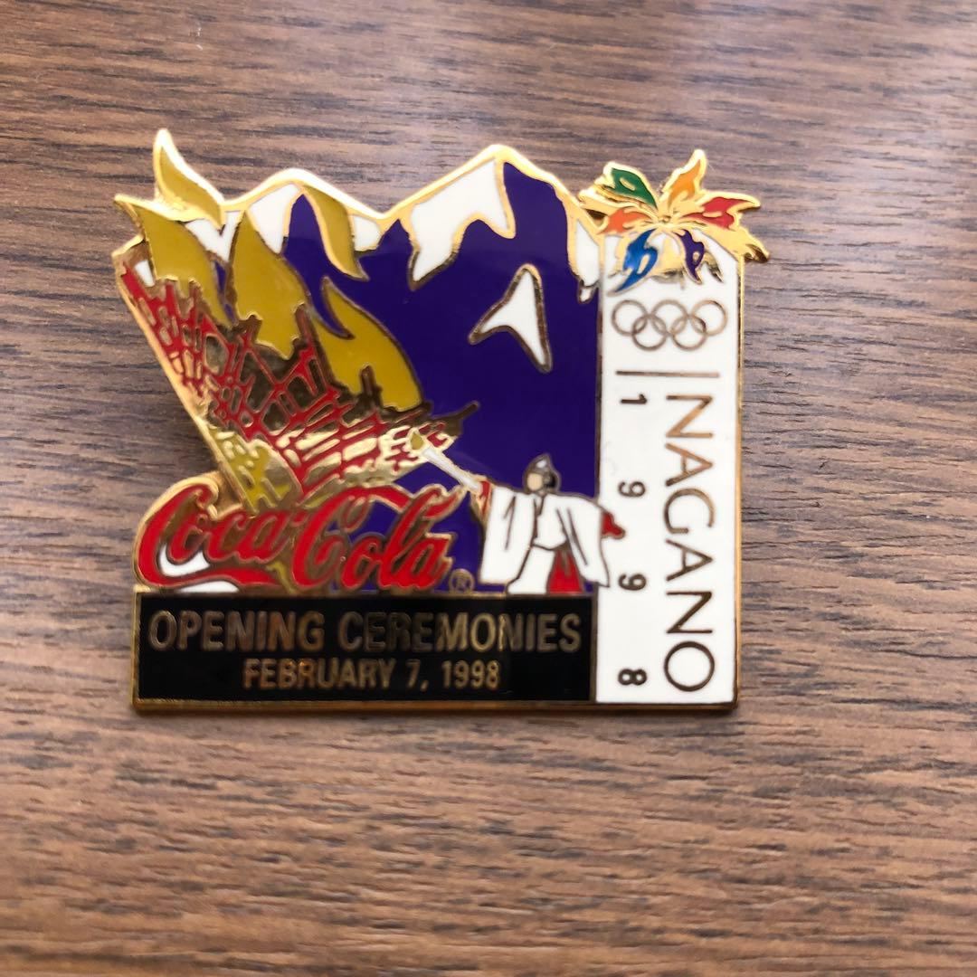 長野オリンピック コカコーラ 稀少ピンバッジ5点セット - メルカリ