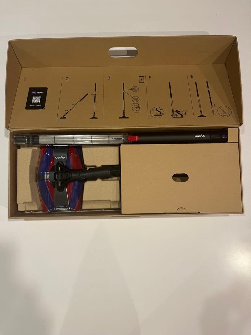 ダイソン Dyson Pencilvac Fluffycones Dyson PencilVac Fluffycones™ vacuum cleaner: world's slimmest