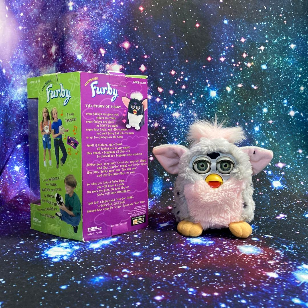 初代ファービー ピンクグレー 初代ファービー ピンクグレー Amazon.co.jp: 初代 ファービー