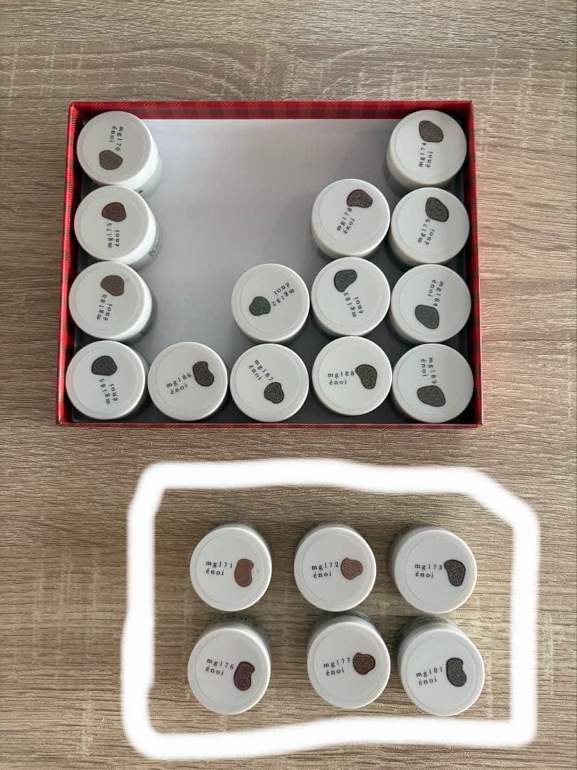 enoi ミルクマグネット 秋 20color台紙付き - メルカリ