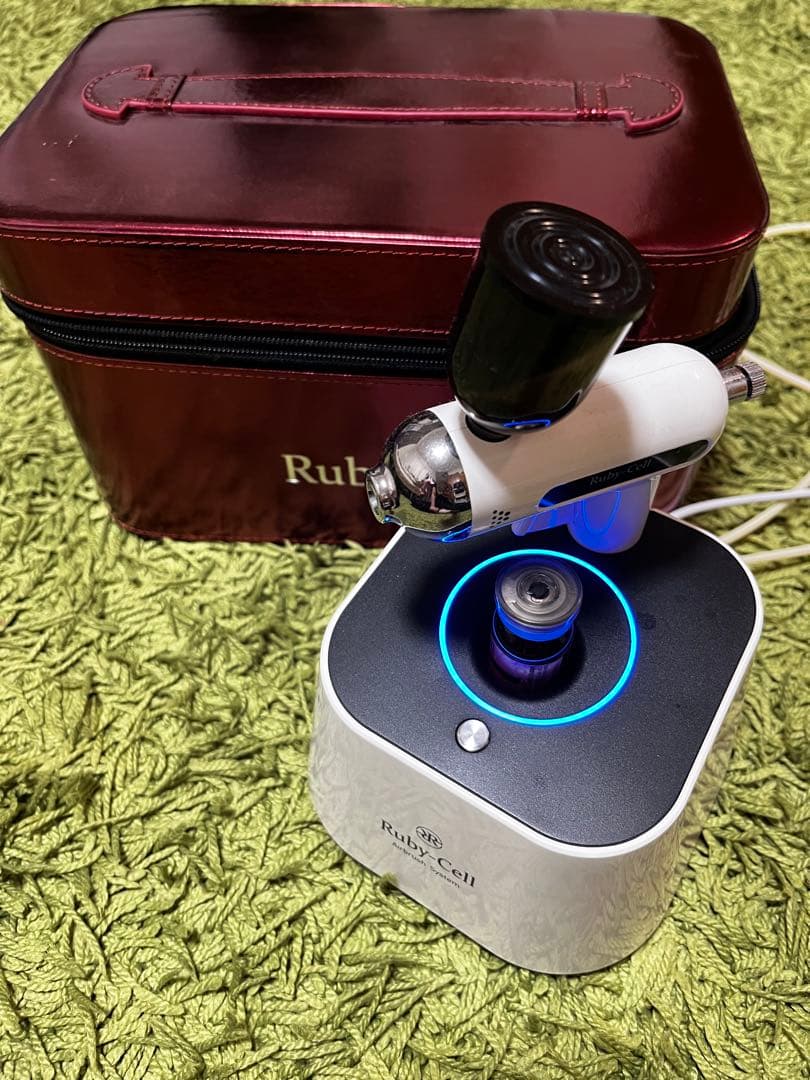 Ruby Cell 美顔器 Ruby-Cell 美顔器 ホワイト ルビーセル - メルカリ