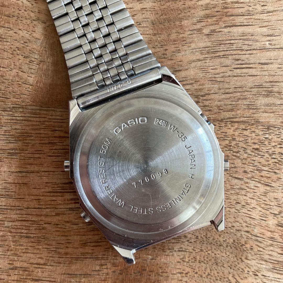 CASIO W-35 80s Marlinカジキ カシオマーリン ビンテージ - メルカリ