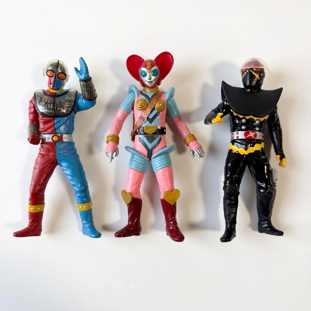 ソフビ魂 キカイダー01 ビジンダー ハカイダー ソフビ フィギュア Amazon.co.jp: タグ付き ソフビ魂 キカイダー キカイダー01 ハカイダー