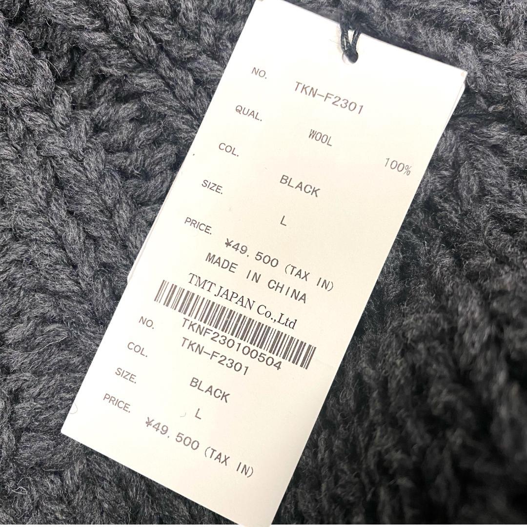 定価49500円 L TMT タートルネック セーター ウール100％ ニット