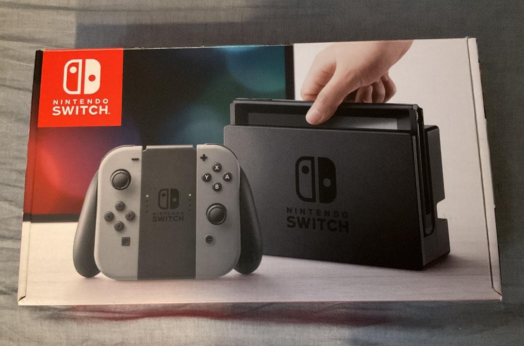 Nintendo Switch 2017年製 HAC-001 ジョイコン無し 2017年製 Nintendo Switch グレー HAC-001 本体一式＆ハブおまけ 未