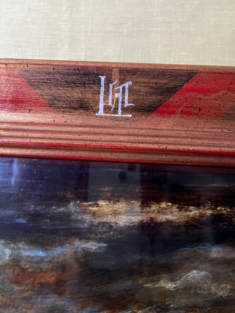 真作 吉岡正人 夜明け前 F10 テンペラ等 初期の傑作！ 購入時400000