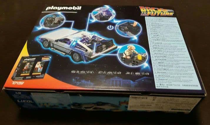 プレイモービル 70317 バックトゥザフューチャー デロリアン - メルカリ