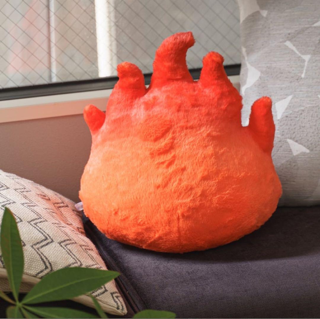 新品レア商品】ハウルの動く城 ぬいぐるみ カルシファー Lサイズ