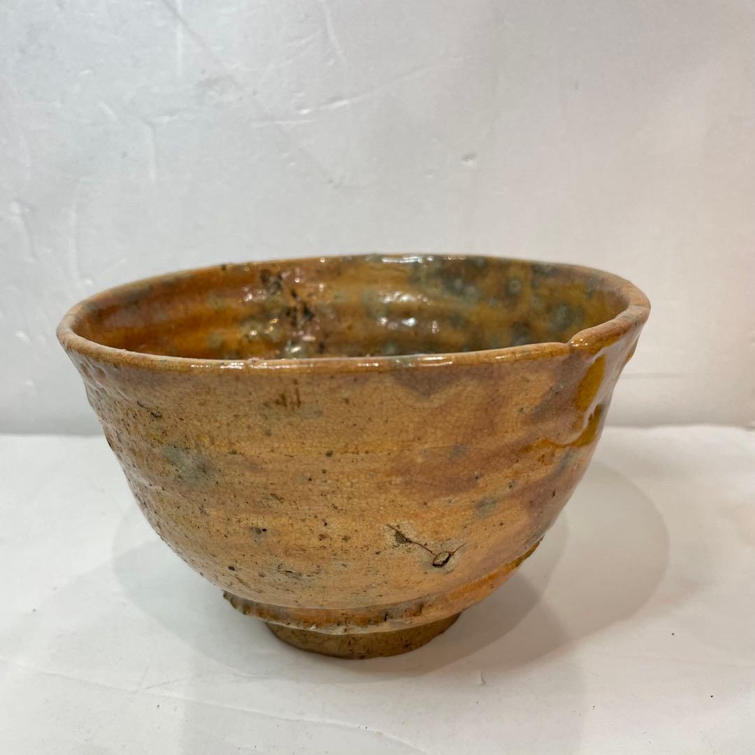 長春太山 銘星乃光 茜雲茶碗 木箱付 美術品 希少 小物