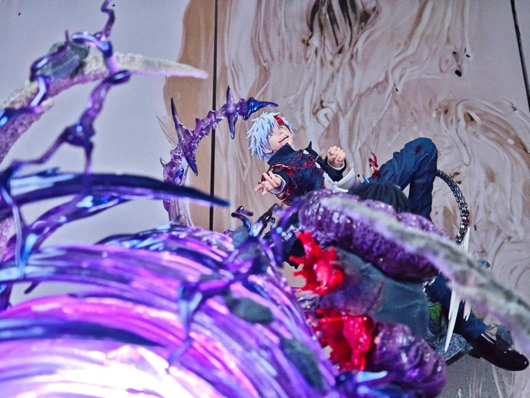 呪術廻戦 五条悟 伏黒甚爾 茈 ガレージキット フィギュア 1/6スケール