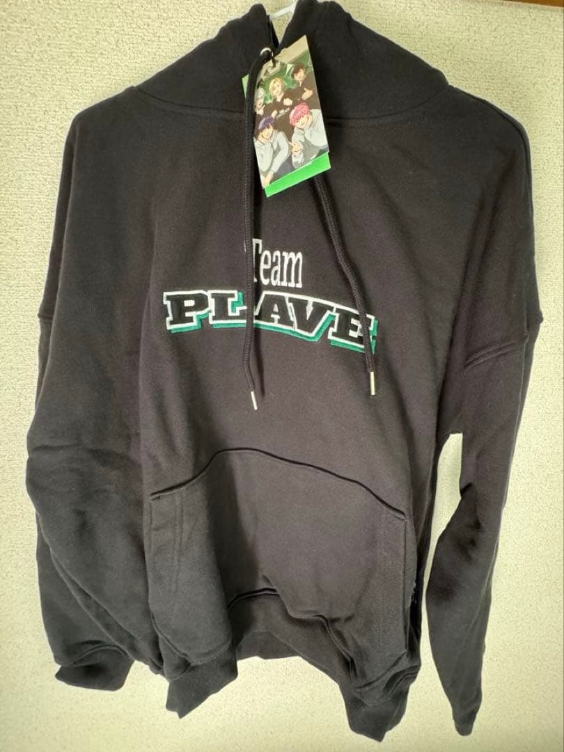 TEAM PLAVE HOODIE 黒 Mサイズ プルオーバーパーカー - メルカリ