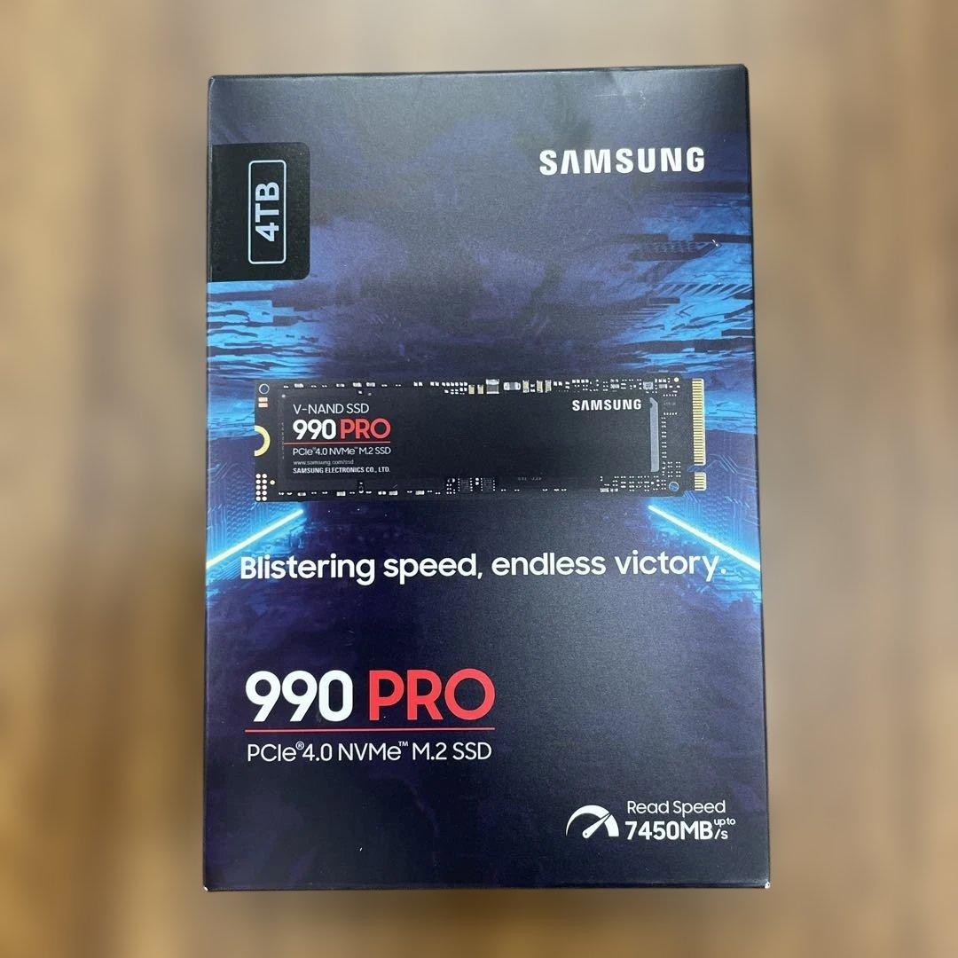 内蔵型SSD 11327 SAMSUNG 990PRO MZ-V9P4T0B-IT /4TB Amazon.com: Samsung 990 PRO SSD 4TB PCIe 4.0 M.2 2280 Internal