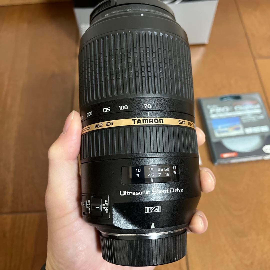 【美品】TAMRON SP 70-300mm F/4-5.6 Di VC USD
