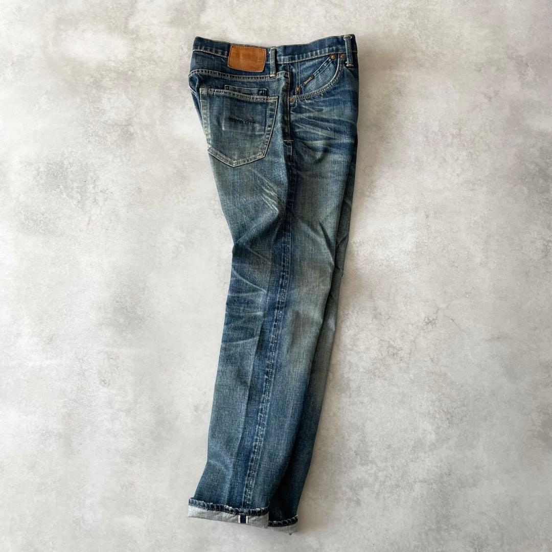 YANUK 藤原裕 コラボ BRUCE デニムパンツ ヤヌーク インディゴ 30