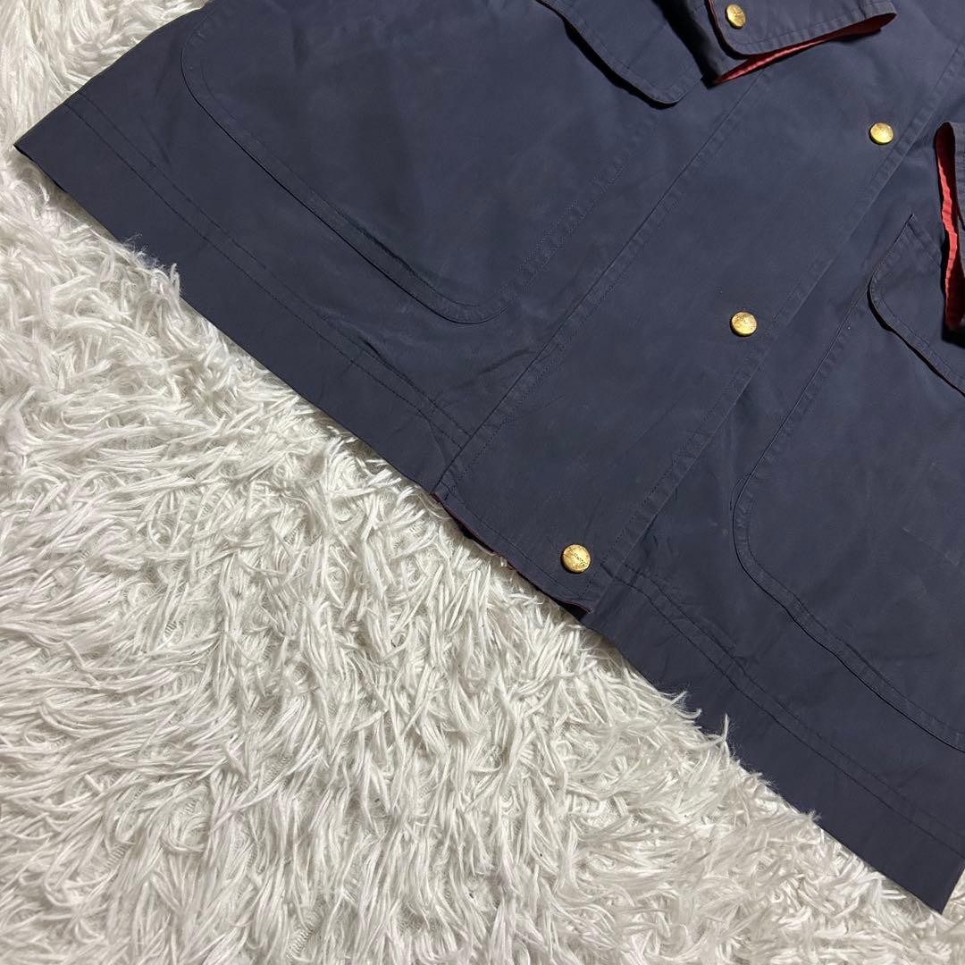 ビッグロゴ バーバリープローサム ジップ ジャケット ハーフコート