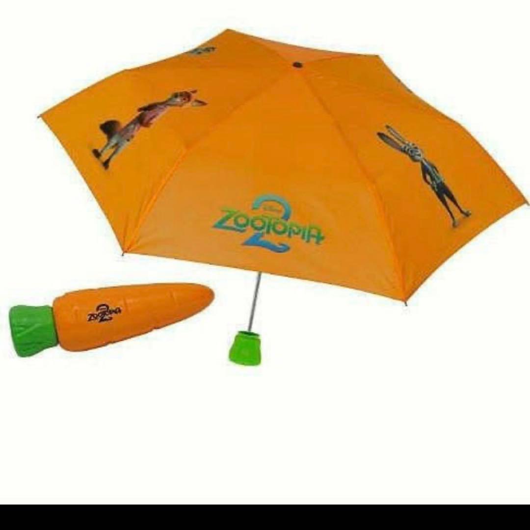 新品未使用】 ズートピア2 にんじん 折りたたみ傘 - メルカリ