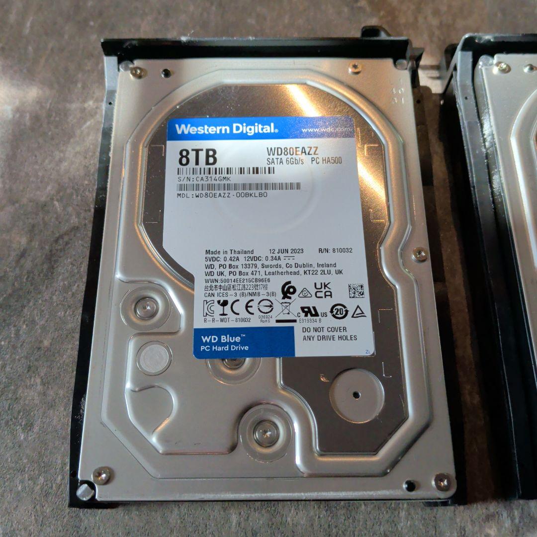 QNAP TS-453d WD & Seagate 8TB HDD 計4台セット - メルカリ