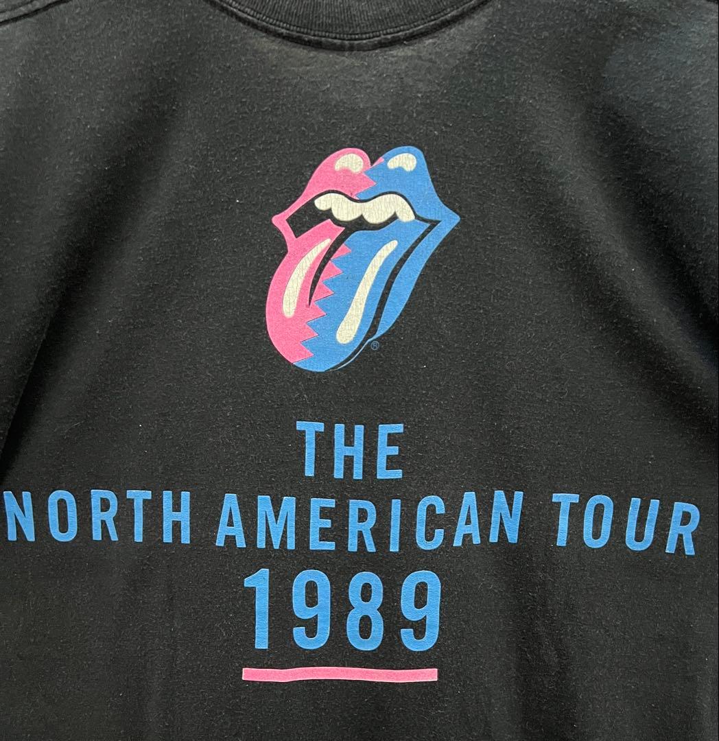 ローリングストーンズ 1989年北米ツアー Tシャツ Lサイズ - メルカリ