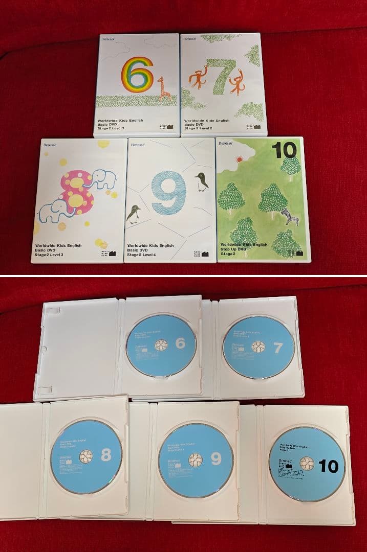 ワールドワイドキッズ 英語絵本とCD、DVDセット(STAGE1〜6) - メルカリ