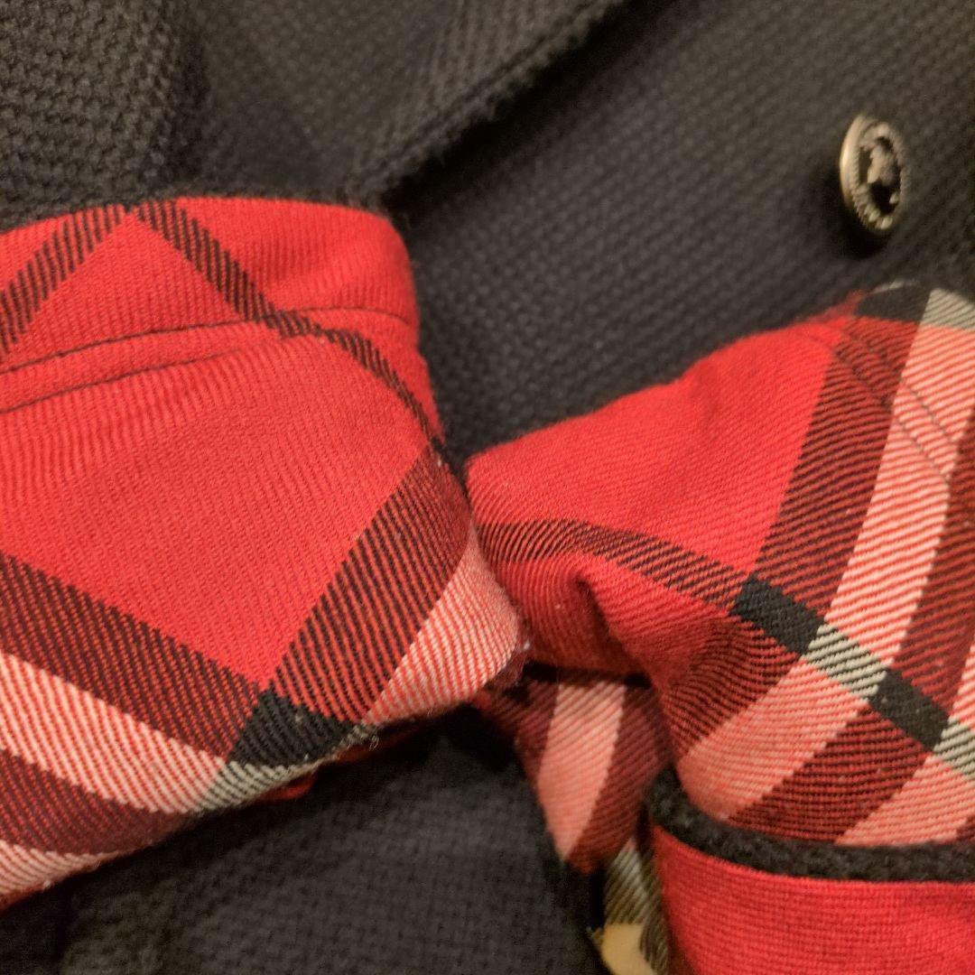 希少 バーバリーブルーレーベル ピーコート ナポレオン ジャケット 黒