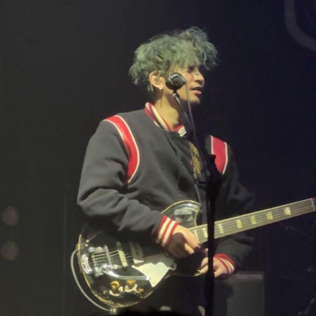 02aw 常田着 初期 Supreme レザー 切り替え スタジャン old 黒 - メルカリ