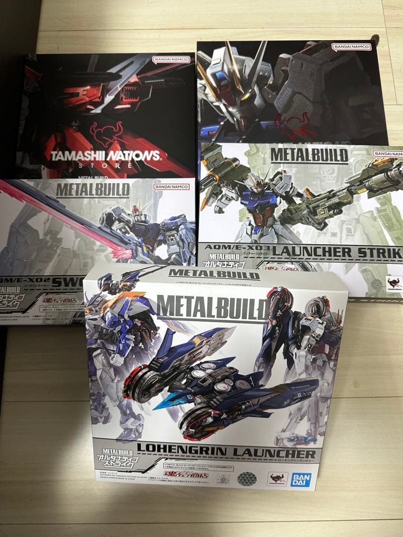 メタルビルド ストライクガンダム　ストライカー4種セット！ ガンダムSEED』ディバインストライカー（オルタナティブストライク Ver