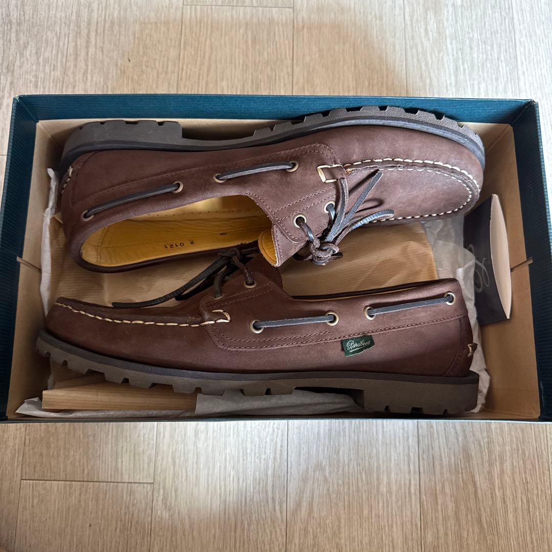 ほぼ新品　パラブーツ paraboot MALO マロ　ヌバック27.5cm 楽天市場】パラブーツ メンズ マロ 靴 デッキシューズ Paraboot MALO