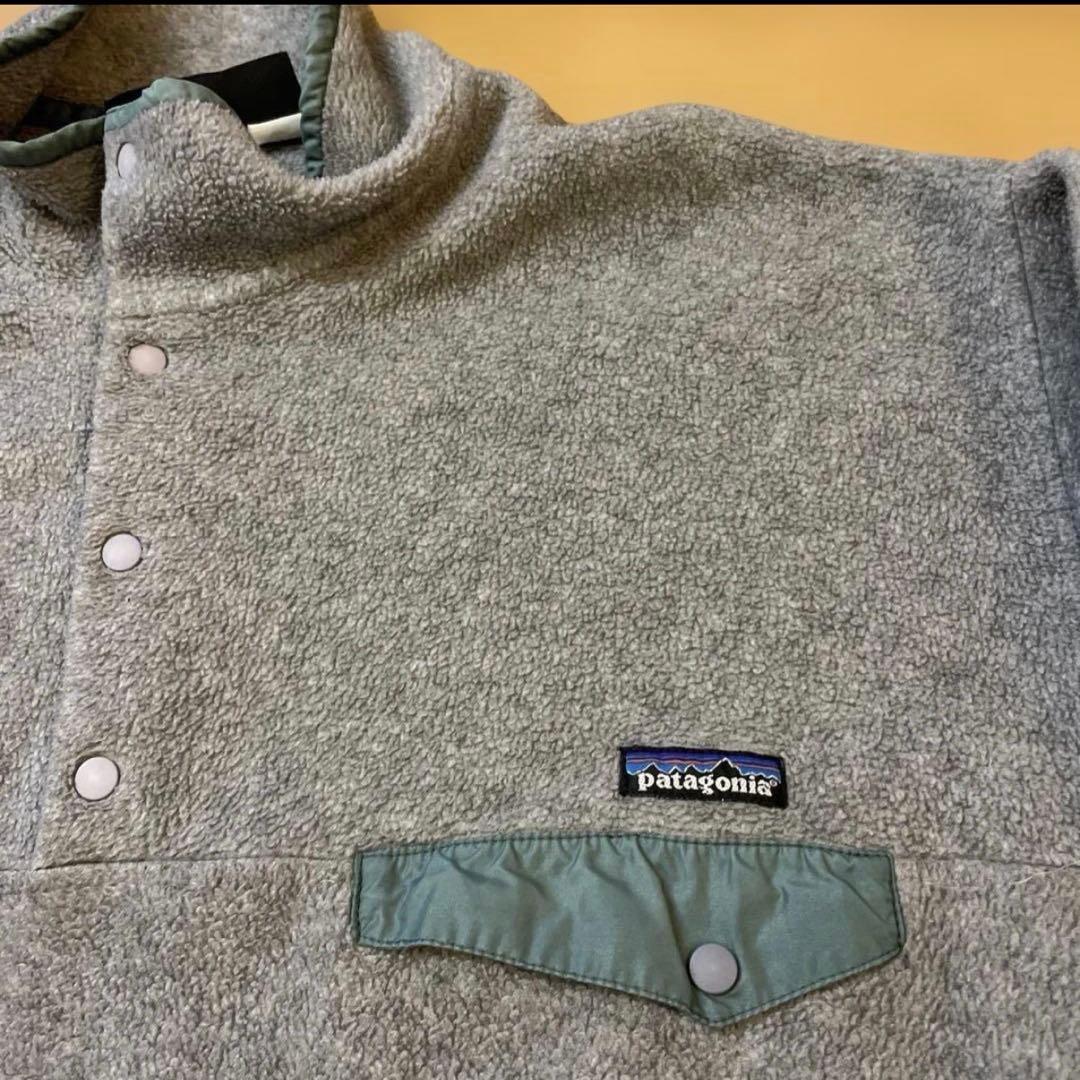 USA製 XL patagonia スナップt グレー（杉咲花） - メルカリ