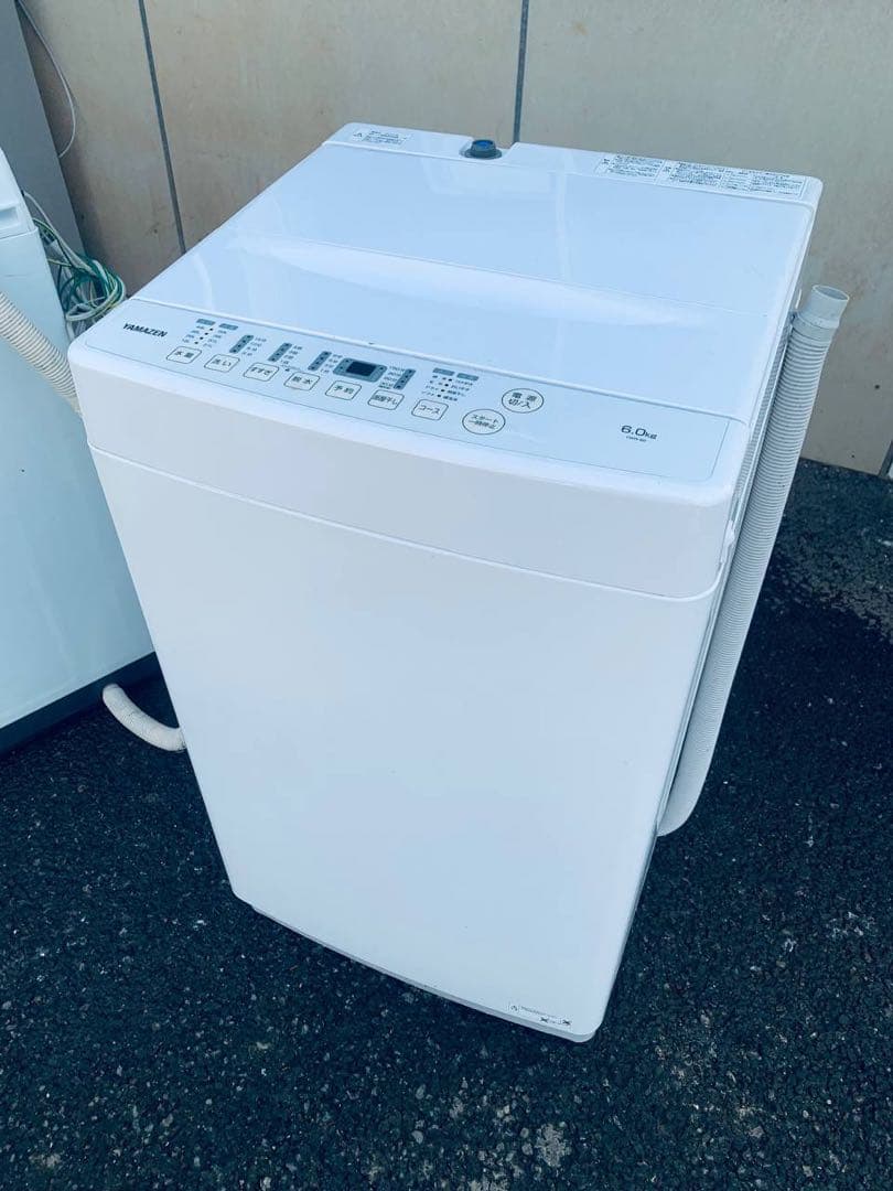 ✅YAMAZEN全自動洗濯機✅ ✅YWM-60✅送料設置無料 洗濯機 6kg/7kg 8コース搭載 YWM-60/YWM-70 山善 | 山善ビズコム