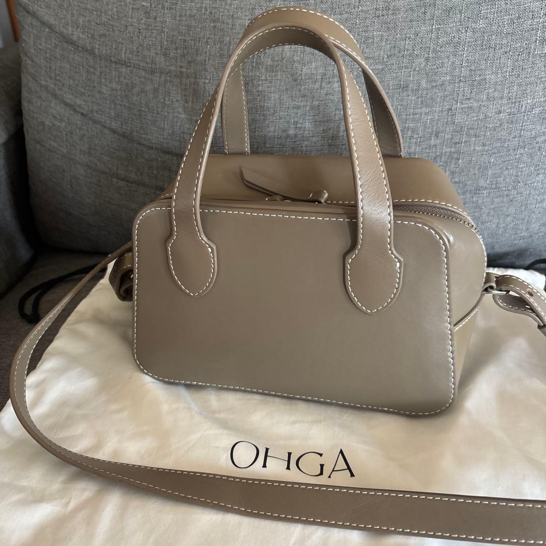 OHGA MINI BOSTON BAG エトープ ミニボストンショルダーバッグ - メルカリ