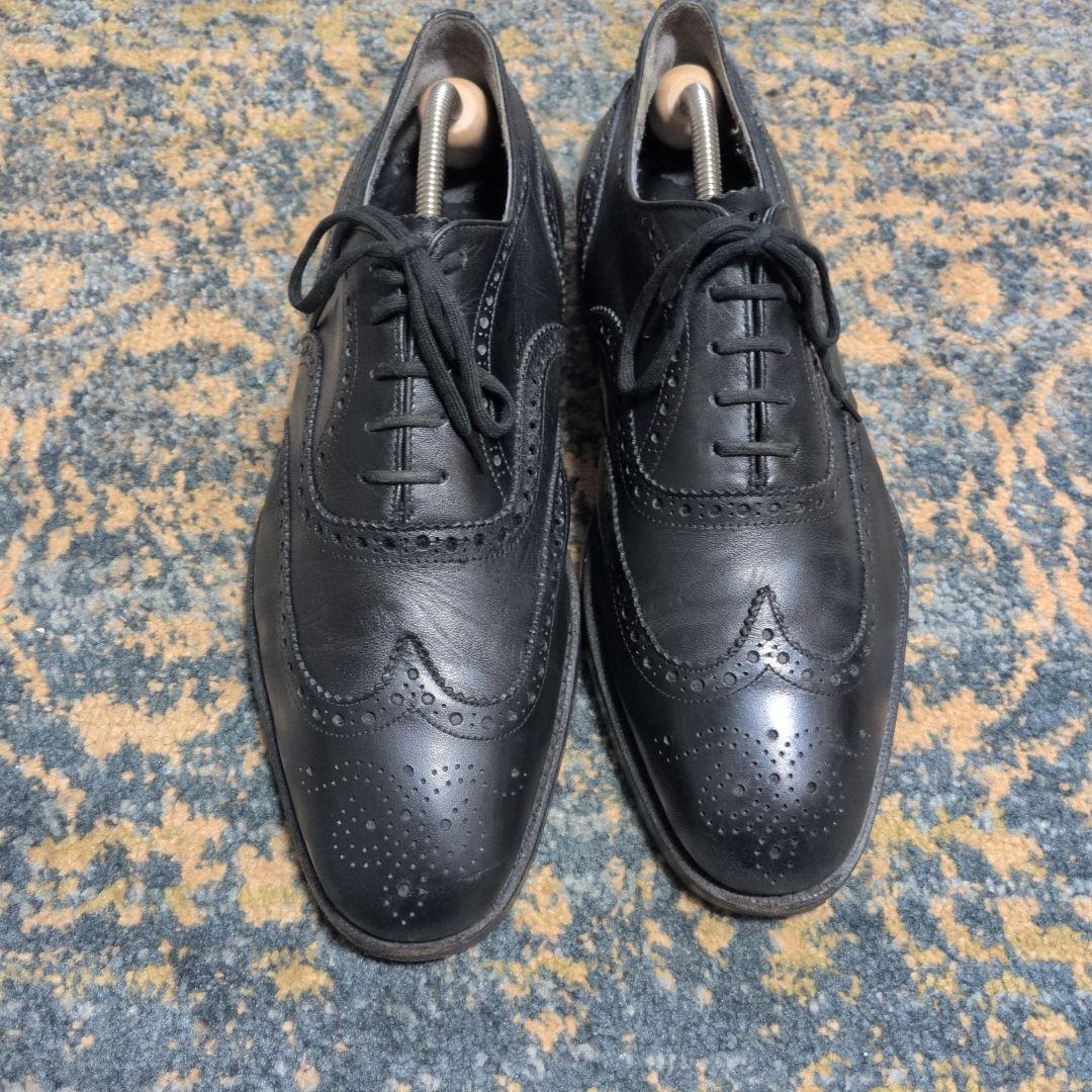 REGAL ウィングチップ ドレスシューズ ブラック - メルカリ