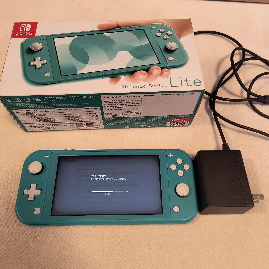 Nintendo Switch Lite ターコイズ 本体 - メルカリ