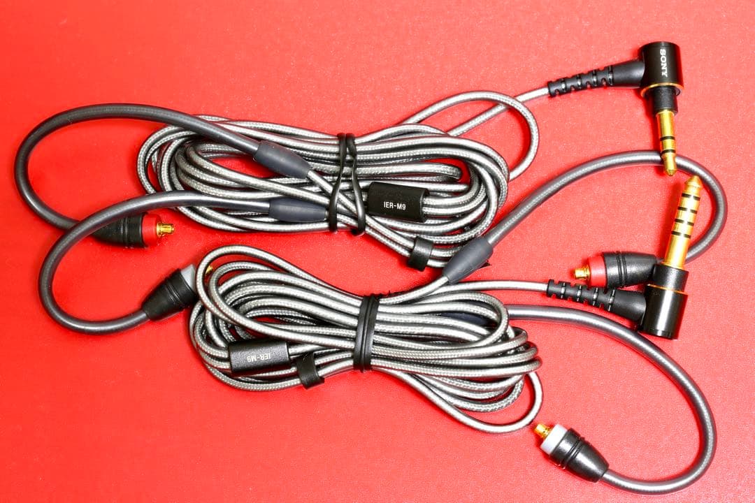 SONY IER-M9 + MUC-M12NB1(4.4mm)　純正ケーブル付き