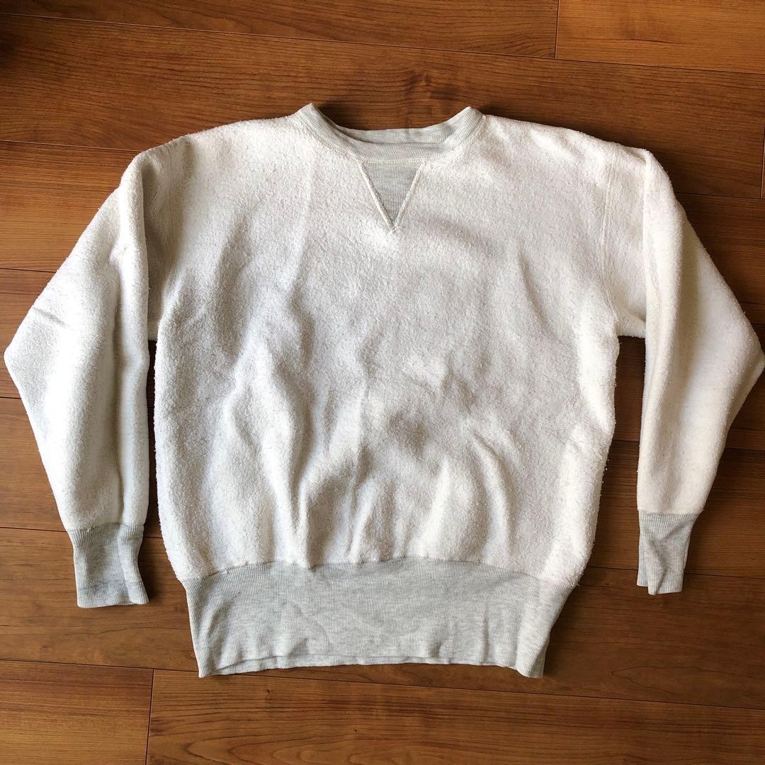 ビンテージ⭐︎50'sPILGLIMピルグリム両Vはめ込みガゼット スウェット