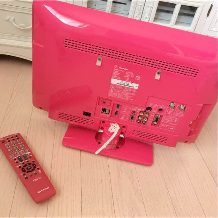 AQUOS ピンク テレビ 19インチ ୨୧⑅* - メルカリ
