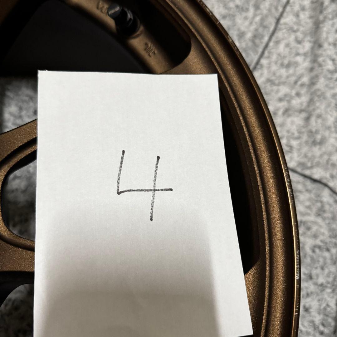 ZE40 18in PCD100 7.5J+48/8.5J+45 ブロンズ